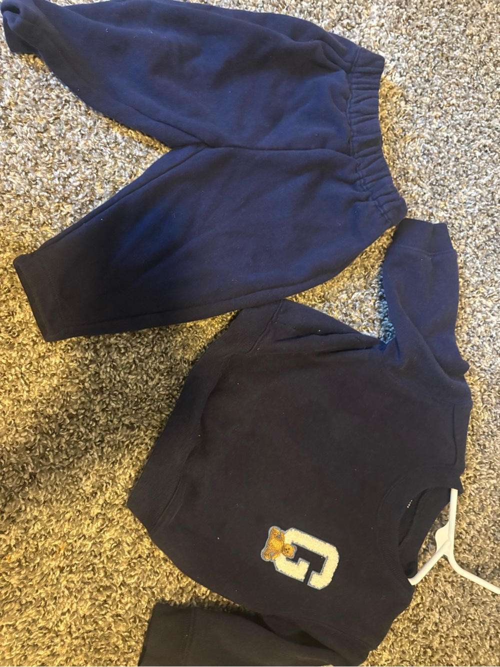 GAP Navy Blue Kids Sweatpants